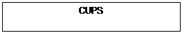 Text Box: CUPS